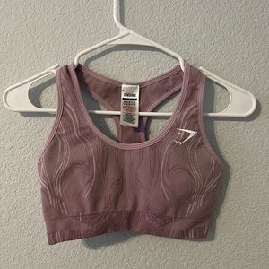 Gymshark pink Mercury Seamless sports bra. Size small.
